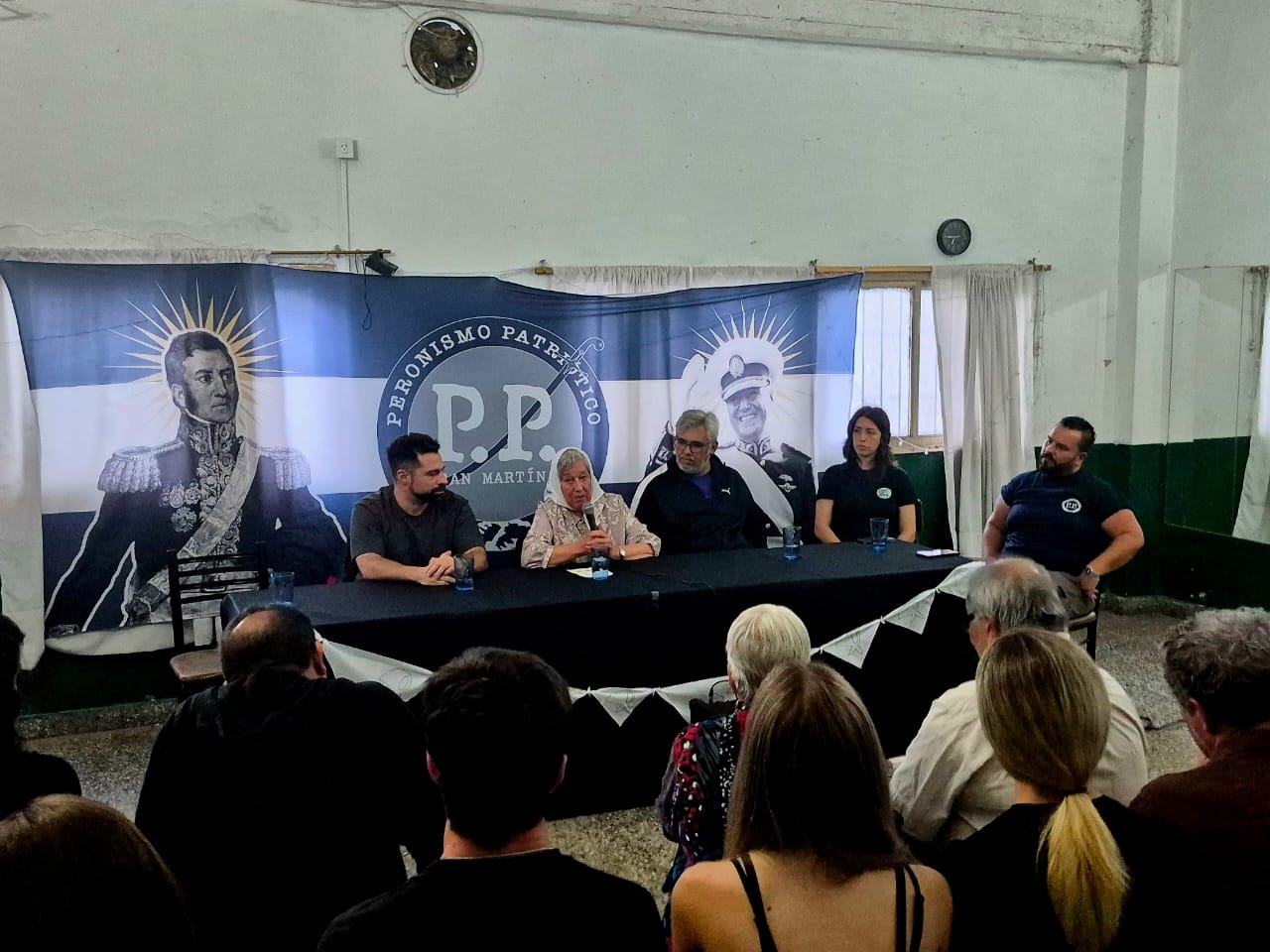 Con la presidenta de Madres de Plaza de Mayo, hubo una actividad por la memoria en San Martín